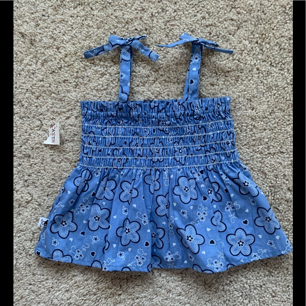 Brand new Early 2000s girls top size 6/9M